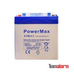 قیمت و خرید باتری 12 ولت 5 آمپر پاورمکس POWERMAX
